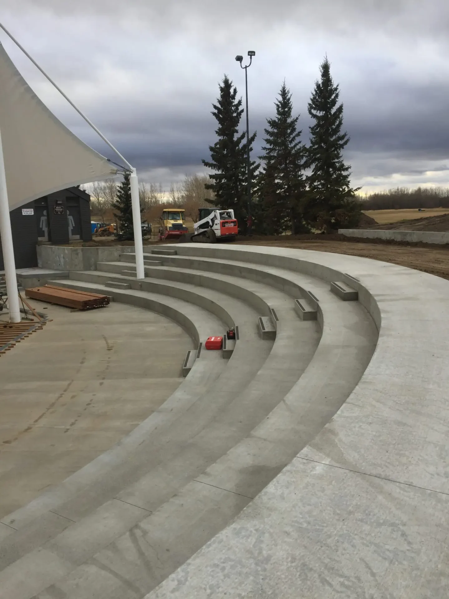 Bud Miller Park Amphitheatre in Lloydminster Seating