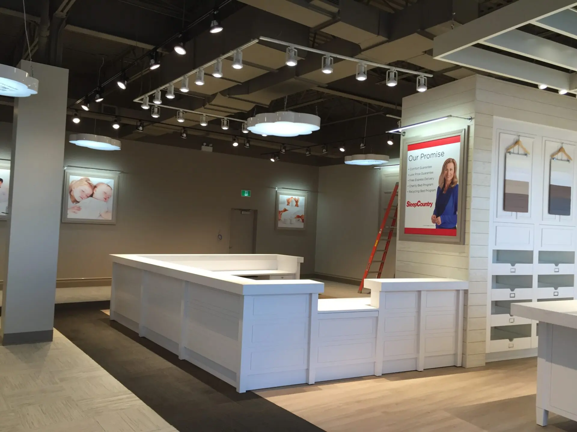 Sleep Country in Lloydminster Finished